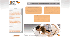 Desktop Screenshot of esio.fr
